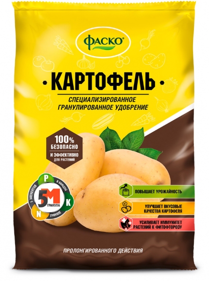 Удобрение Картофель 5М-гранула, 1кг, ФАСКО