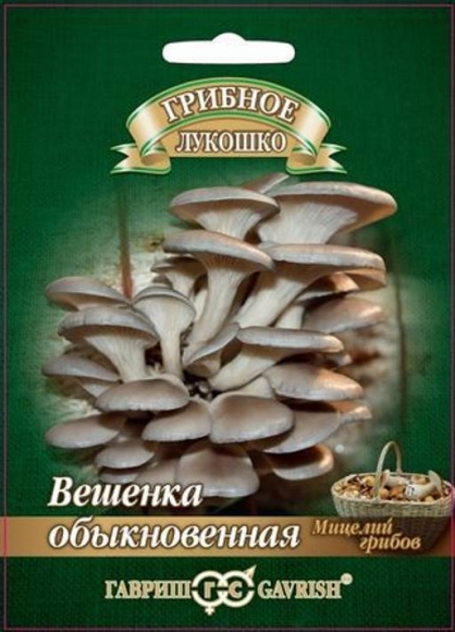 Мицелий гриба Вешенка Обыкновенная на древесной палочке, 12шт, Гавриш