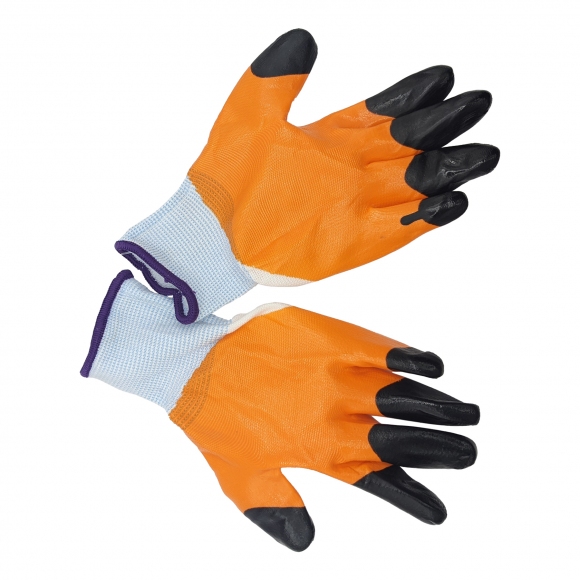 Нейлоновые перчатки для работ в саду и огороде